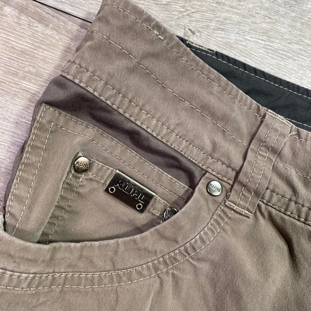 Kuhl Radikl Pants Mens 38x30 Brown Khaki Stretch Outdoor Hiking Workwear Casual - Picture 3 of 9
